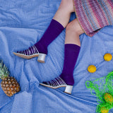 Solid classic socks