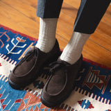 Melange cotton blend socks